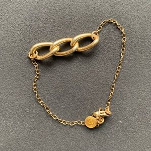 Gorjana gold link bracelet
